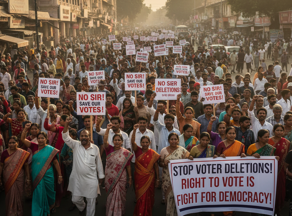 Supreme Court of India hearing petitions related to Special Intensive Revision controversy