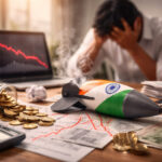 Startup founders facing financial stress and operational setbacks during a critical strategy meeting.