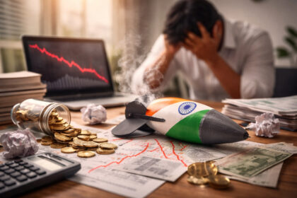 Startup founders facing financial stress and operational setbacks during a critical strategy meeting.