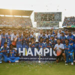 India U-19 batsman playing a confident shot under pressure