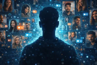 Digital identity shaped by parasocial relationships and online influence