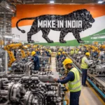 Make in India assembly line scene