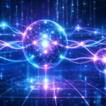 Quantum internet network with entangled nodes and futuristic connections