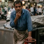 Small food vendor affected by LPG price hike and gas cylinder shortage in India