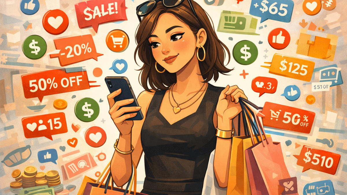 Social media and shopping culture visualizing the viral Girl Math trend