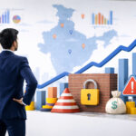 Scaling Indian startups showing growth barriers, funding challenges, and market complexity in India