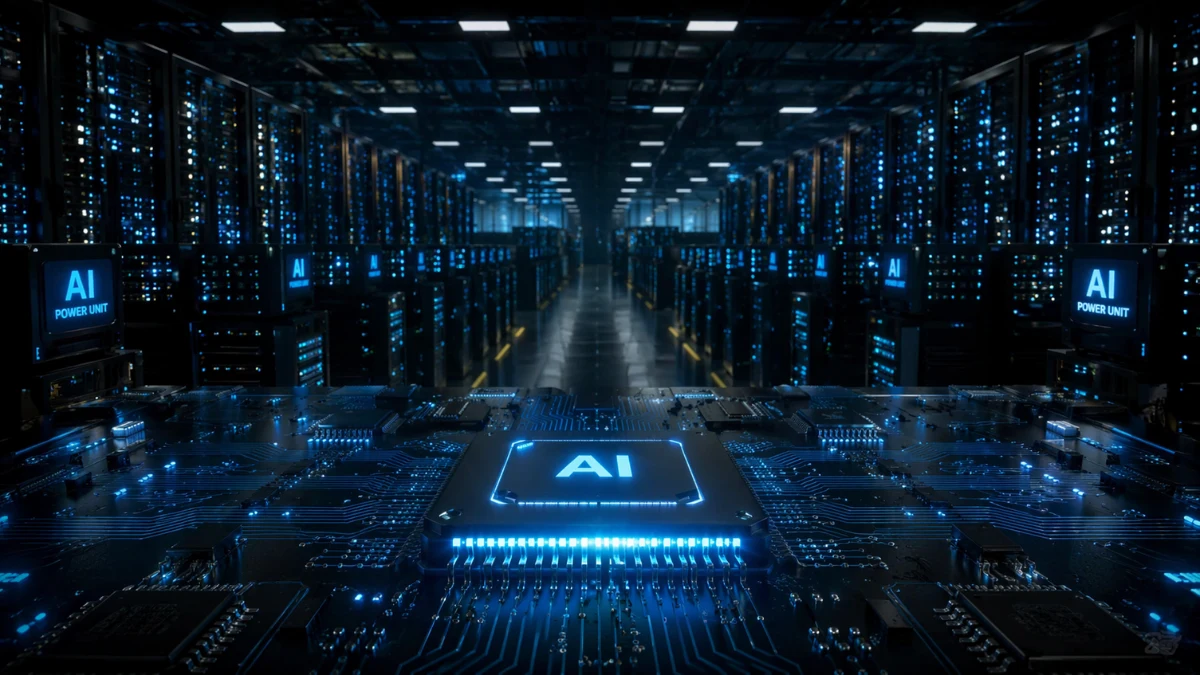 AI chips powering modern data centers and artificial intelligence systems