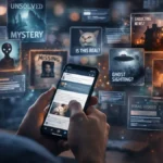 Comparison between factual news and Internet Lore narratives online