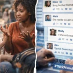 Comparison between real-life moment and online social media reactions