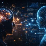 Conceptual visualization of Next-Gen AI Systems influencing human behavior