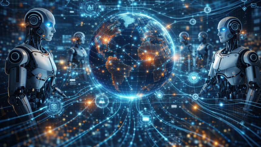 Connected robotics systems showing future of robotics and automation