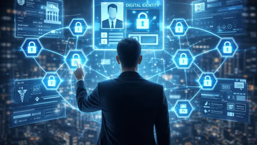 Digital identity secured through blockchain technology applications