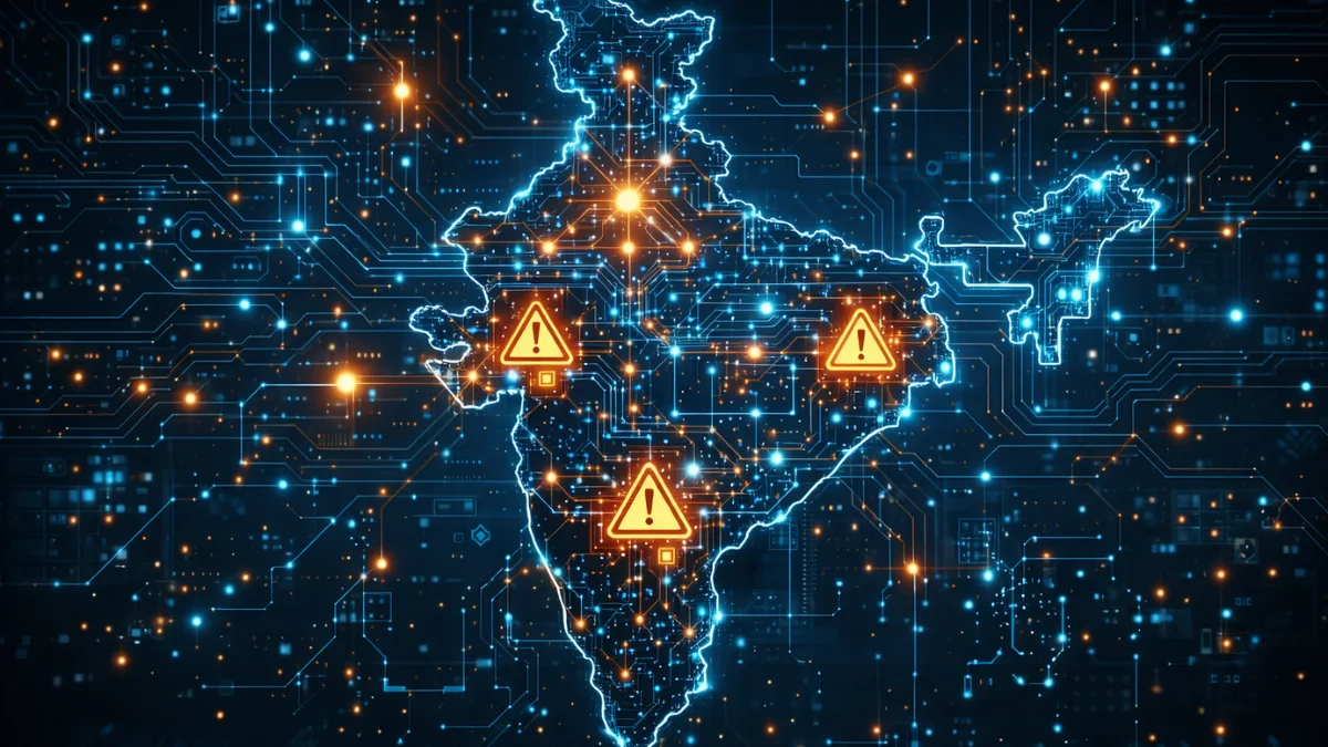 GPU Shortage in India_ Is It Slowing Down the AI Revolution concept visualization