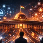 Indian Parliament debating digital privacy laws and data protection