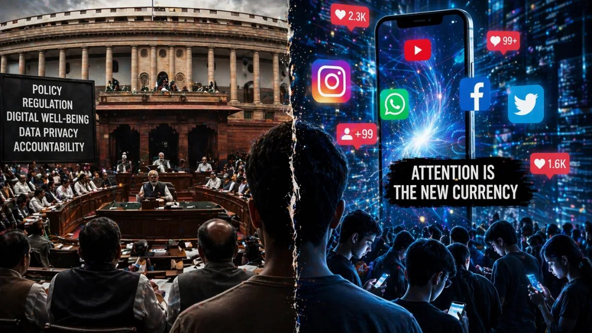 Indian policymakers debating social media influence and attention economy