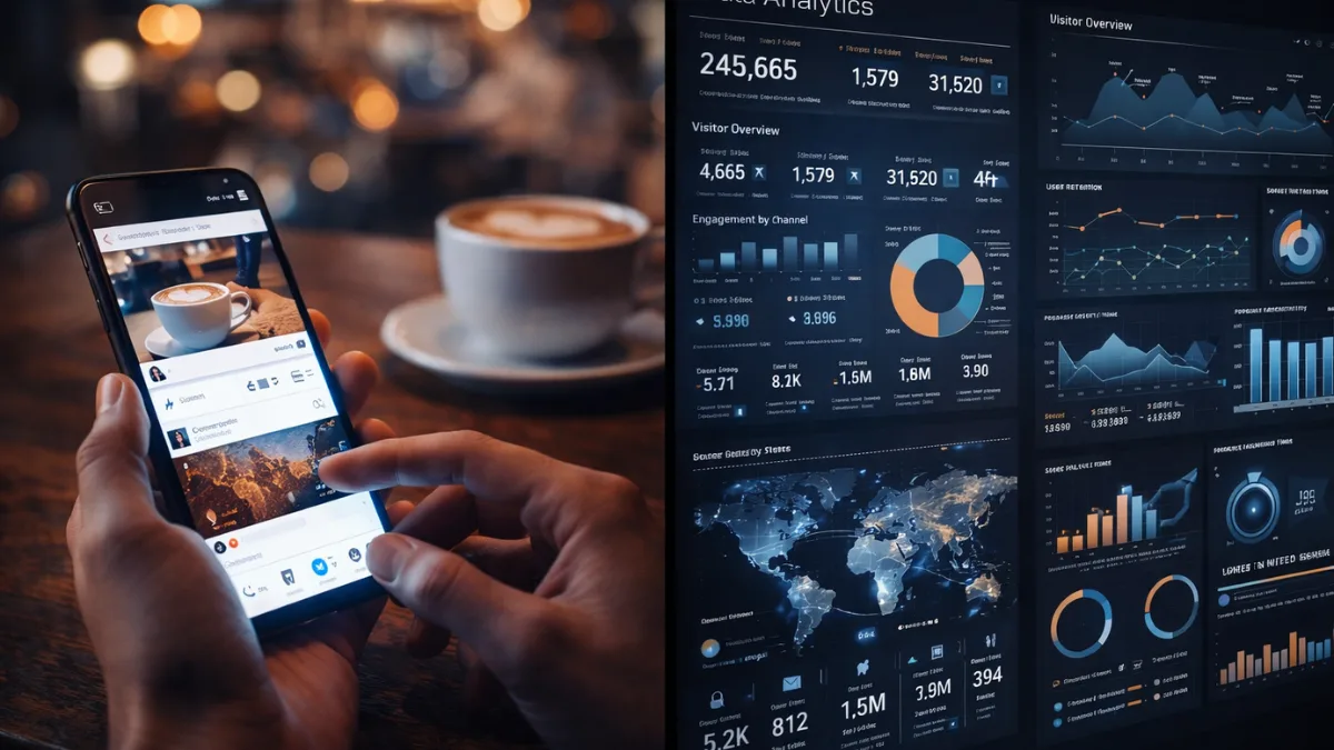 Internet explained showing data tracking and user behavior online