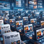 Mass production of low-quality digital content representing Internet Slop