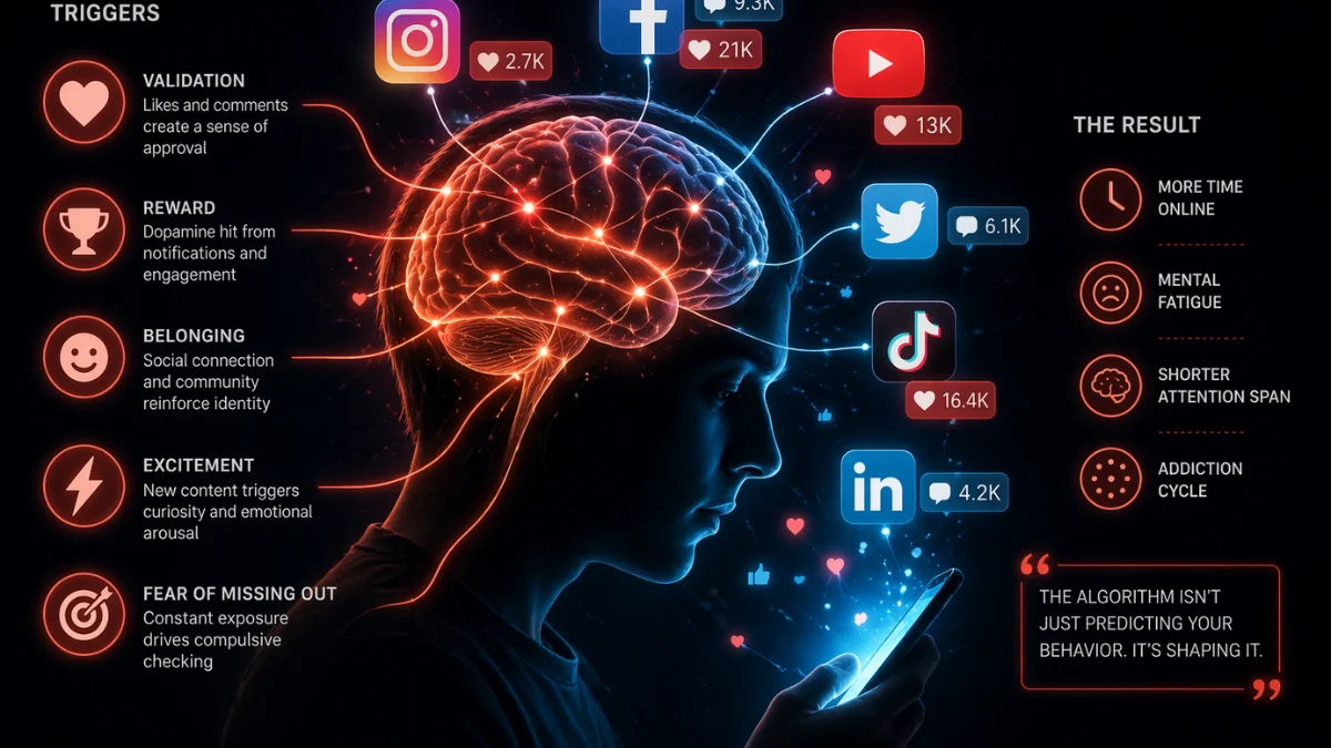 Psychological impact of Engagement Farming on user behavior