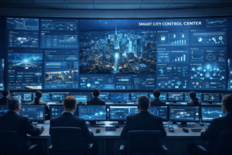 Smart city command center in action