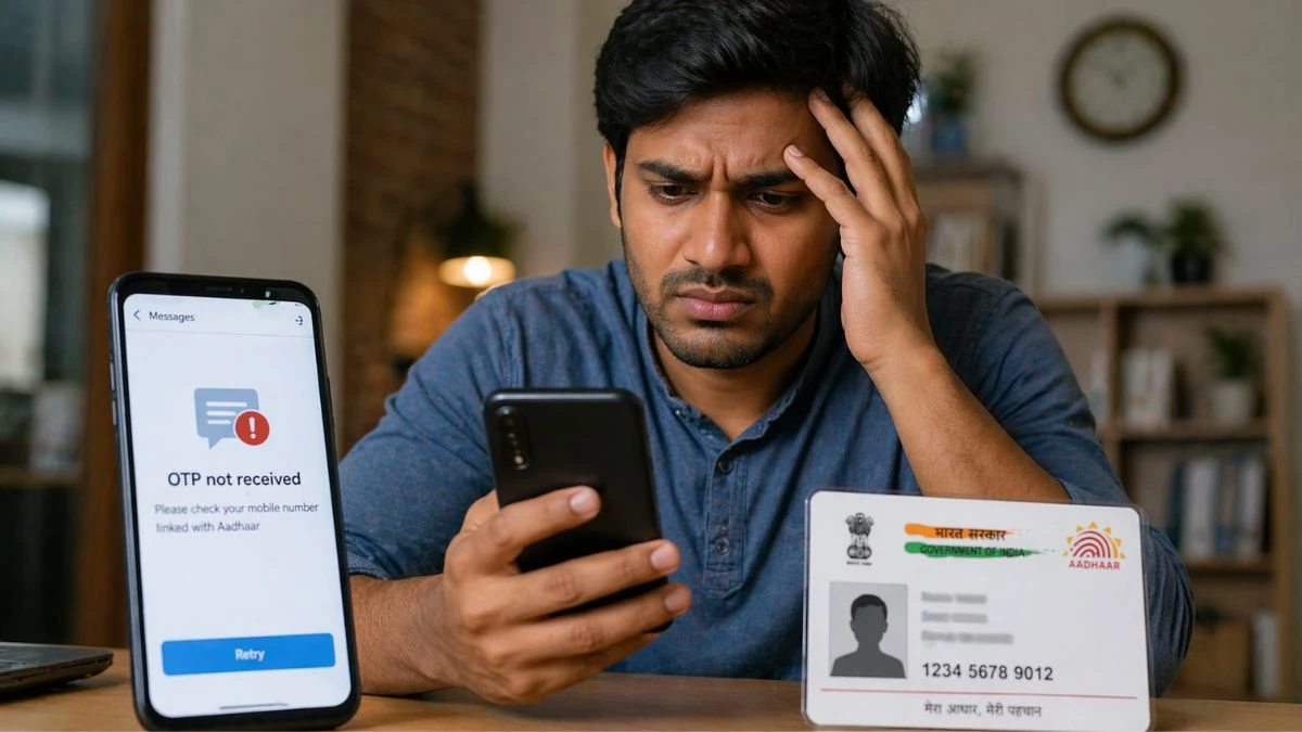 Source ChatGPT: Update mobile number aadhaar