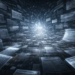 Visual representation of AI Content Problem causing uniform and repetitive online content