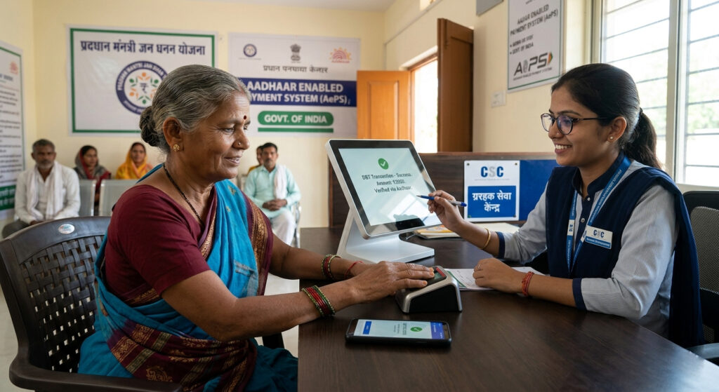 Rural employment scheme India workers engaged in government-funded labor work