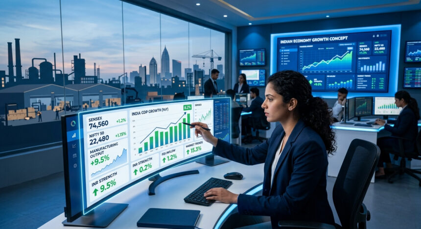 Policy reforms under Make in India focus on boosting manufacturing growth and economic development.