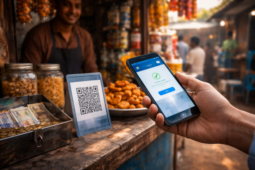 digital india reality digital payments using smartphone UPI transaction in India