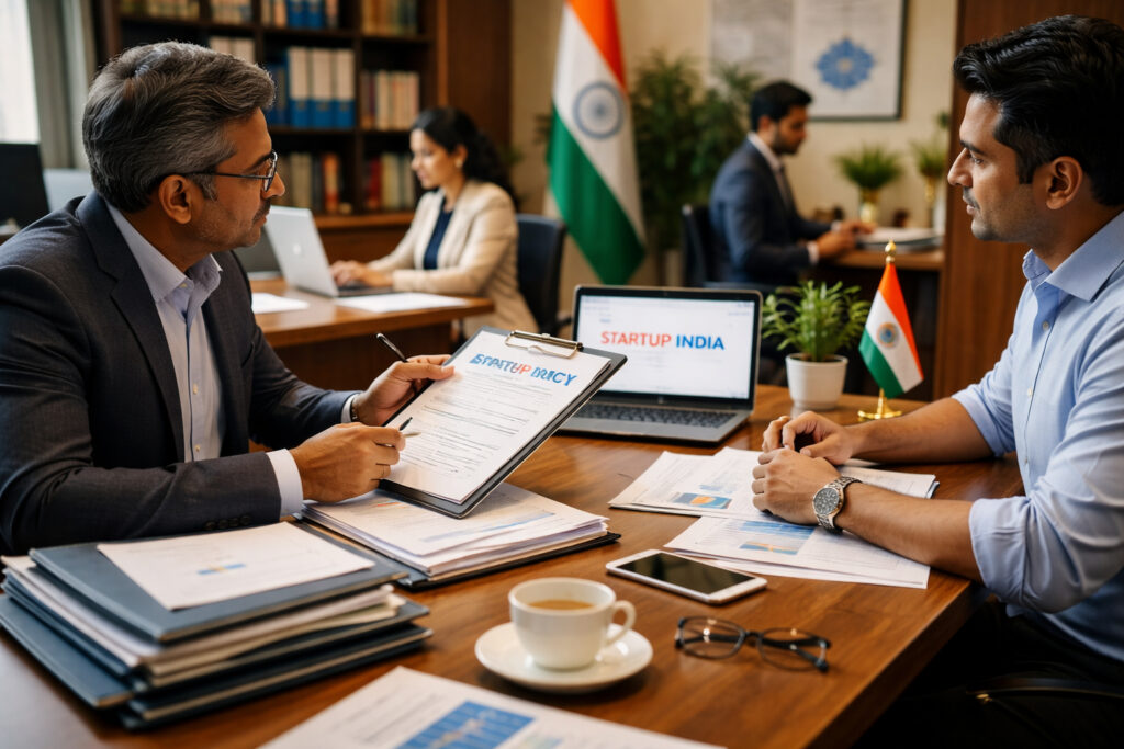 Government support and policies under startup india scheme benefits for entrepreneurs in India