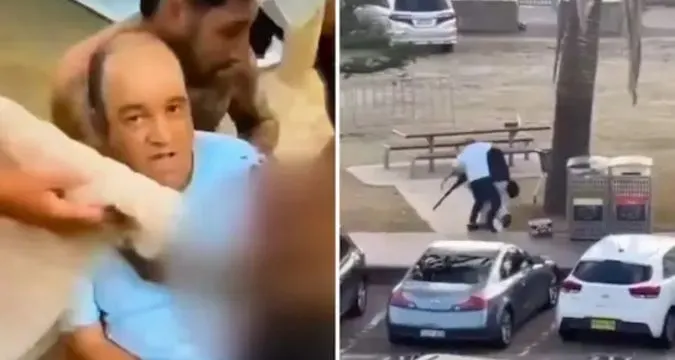 Ahmed Al Ahmed disarming gunman during Sydney Bondi Beach shooting