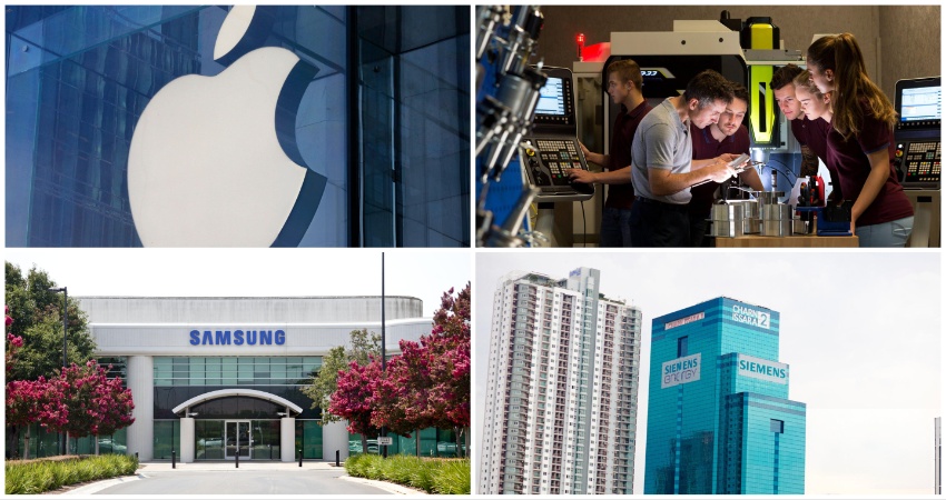 Apple and Foxconn factory exterior in Tamil Nadu