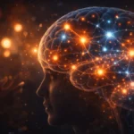 Human brain analyzing emotions and signals during a vibe check