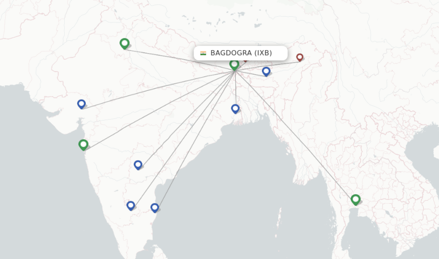 Agartala–Bagdogra Flights Begin Soon Easier Darjeeling Trips