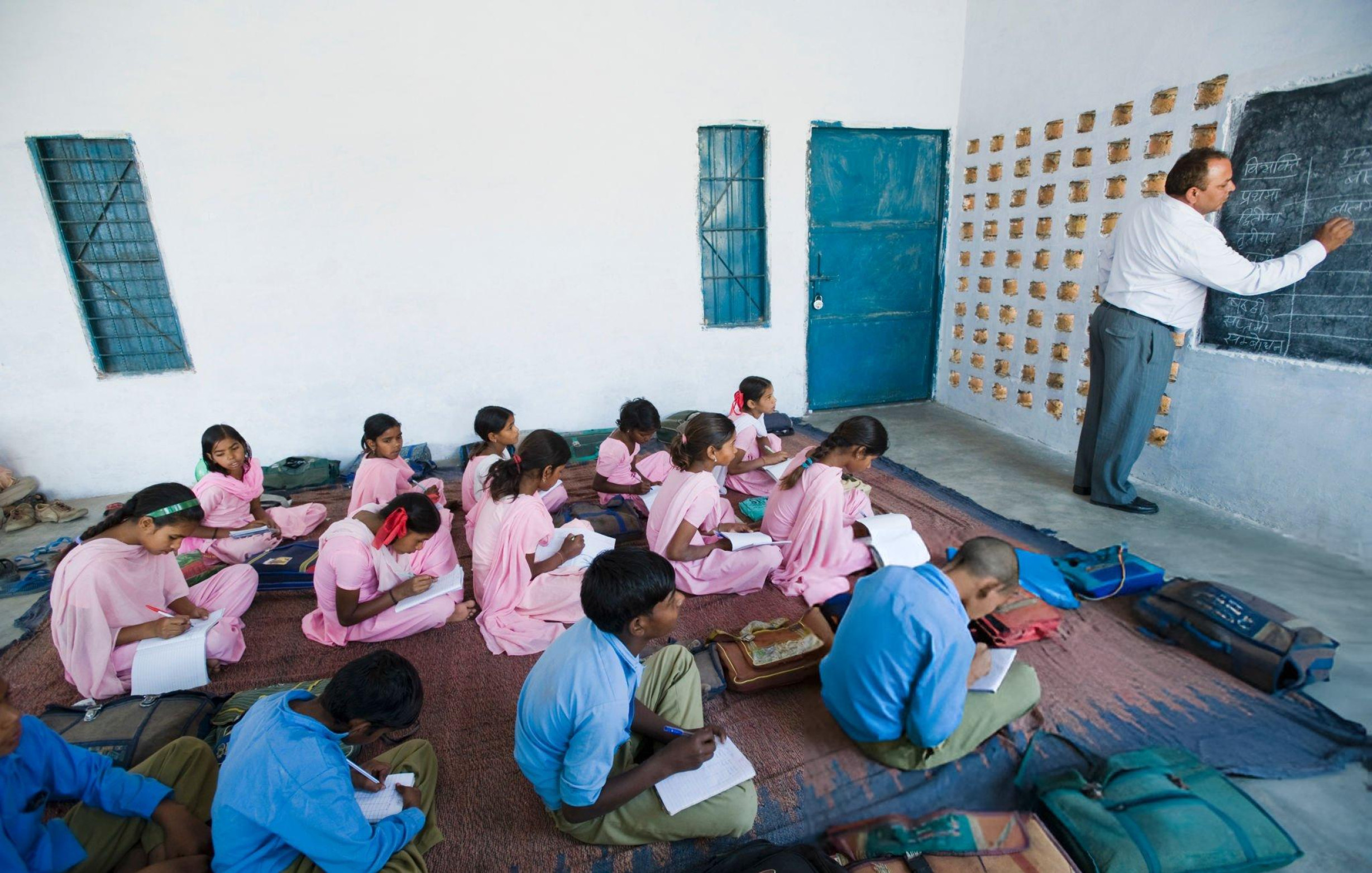 Madhavi Narayan from Maharashtra created solar-powered classrooms in her village using recycled materials.