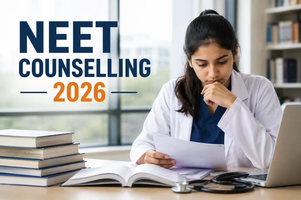 Medical college admission and counselling process for NEET UG 2026 aspirants