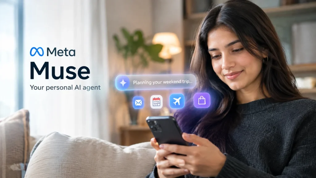 Meta Muse AI personal agent designed to complete tasks and manage everyday activities